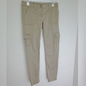 New York and company khaki cargo pants